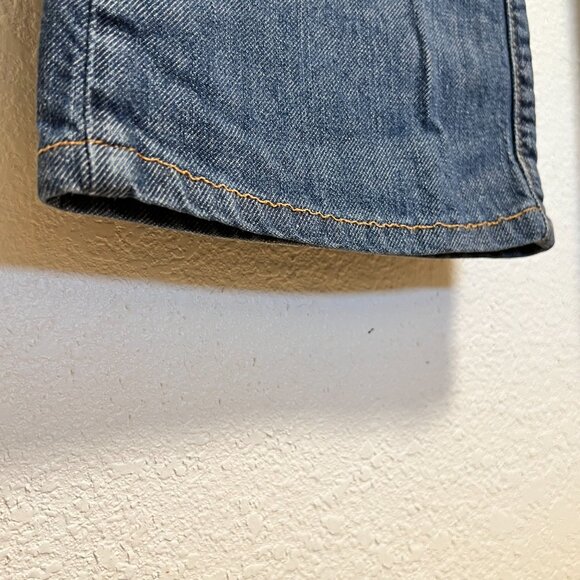 Banana Republic Double Button Wide Leg Boot Cut Women's Blue Jeans Size 10 - Picture 10 of 16